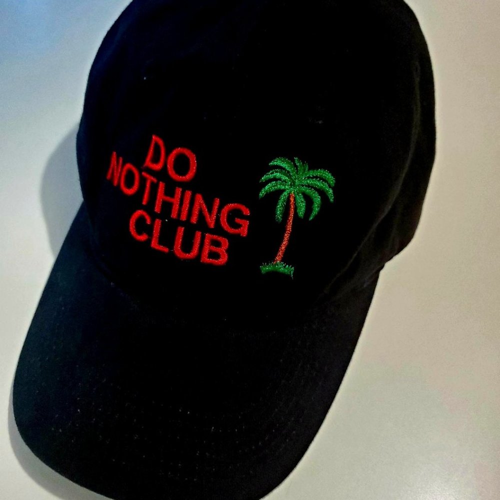 Do Nothing Club hat